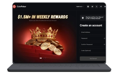 CoinPoker Kasino stránka